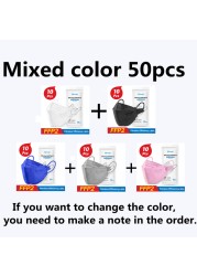 10-100 قطعة ffp2 أقنعة رمادي fpp2 وافق إسبانيا kn95 شهادة negras ffp2mask الكبار التنفسي ffp2reutilizable قناع kn95 fpp2