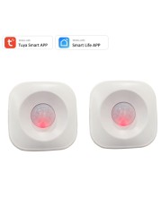 Tuya WIFI PIR Motion Sensor Motion Detector WiFi Sensor Smart Life APP Wireless Home Security System Works with Alexa Script Set