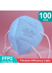 ffp2 negras ffp2 mask multicolor ffp2 mascarillas kn95 mascarillas fpp2 reusable ce respiratory protective mask fpp2 mascarillas