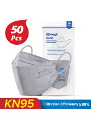 أقنعة Elough KN95 الأسماك Morandi لون ffp2 mascarilla fpp2 homology ada إسبانيا 4 طبقات قناع الوجه التنفسية ffp2masque FFP 2