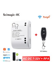 SmartLife Garage Door Opener WiFi Smart Switch Sliding Gate Controller Work With Alexa Echo Google Home SmartLife Tuya APP Remote Control