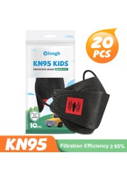 أقنعة أطفال ffp2 kn95 mascarillas fpp2 niños negra mascaras infantil descartaفيل ffp2 قناع أسود للأطفال kn95 معتمدة