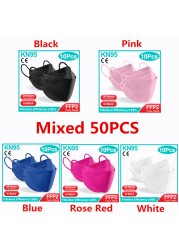 5-100pcs ffp2mask kn95 masks paintball ce fish mascarillas ffp2reutilizable adult kn95 mask hygienic mascarillas fpp2 ce approved