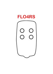 ل فلور-s FLO4R-s Flo2R-s التحكم عن بعد عصر إنتي واحد ON2E المرآب الأوامر FLO1RE FLO2RE FLO4RE بوابة التحكم مفتاح فوب 433.92mhz