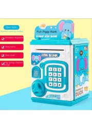 Net red Vibrato piggy bank children fingerprint password can be stored and pull anti-fall locks