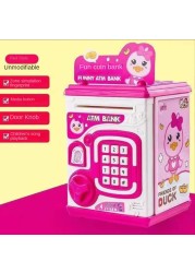 Net red Vibrato piggy bank children fingerprint password can be stored and pull anti-fall locks