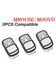 Compatible MHOUSE MOOVO Garage Gate Remote Control Duplicator MHOUSE TX4 GTX4 GTX4C TX3 / MOOVO MT4 MT4G MT4V Garage Command