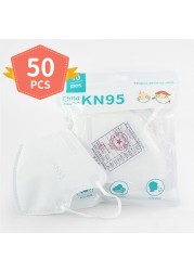 2022 New Kids FFP2 KN95 Mask for 3-10 Years Old Kids Thicker Cute 5 Layer Mask Reusable Breathing Mouth Mask Anti-Fog