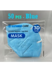 FFP2MAS Black, FPP2 Respiratory Mask Homolokada Approved Respiratory Mask FFP 2 KN95 Face Mouth Masks ffp2reuse zable FFPP2