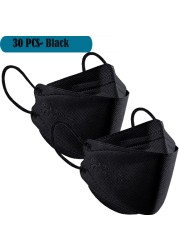 10-100 قطعة أقنعة الكبار ffp2 شهادة إسبانيا Mascarillas fpp2 وافق Masque kn95 أقنعة واقية الفم Masken CE fp2