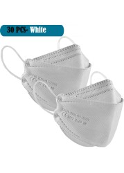 10-100 قطعة أقنعة الكبار ffp2 شهادة إسبانيا Mascarillas fpp2 وافق Masque kn95 أقنعة واقية الفم Masken CE fp2