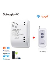 Smart Garage Door Opener Wireless Auto Open WiFi Relay SmartLife Controller Tuya APP Remote Control Alexa Google Home