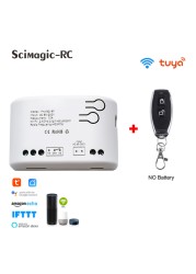 Smart Garage Door Opener Wireless Auto Open WiFi Relay SmartLife Controller Tuya APP Remote Control Alexa Google Home