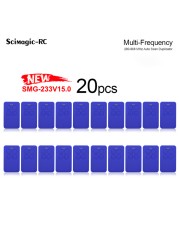 Scimagic-RC SMG-233V15.0 كراج عن بعد التحكم متعدد التردد 280-868MHz الناسخ استنساخ 433MHz 868.3MHz القيادة الارسال