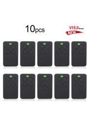 10pcs garage door remote control rolling code duplicator clone 433.92mhz 868mhz transmitter drive gate opener keychain