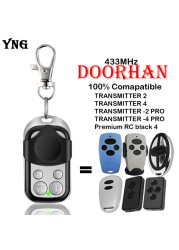 3pcs door han remote control door transmitter 4 433MHz dynamic code door keychain for barrier