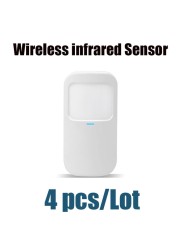 Wireless PIR Infrared Motion Sensor Detector Pet Immunity 433MHz eV1527 Code Smart Home Security Host Alarm Accessories