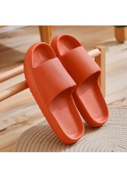 Female Home Slippers Summer Women Thick Platform Slides Women's Sandals Flip Flops Beach Sandal Mule Anti-slip Slippers for Men