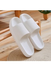 Female Home Slippers Summer Women Thick Platform Slides Women's Sandals Flip Flops Beach Sandal Mule Anti-slip Slippers for Men