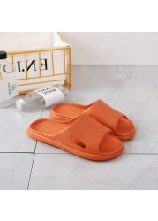 Female Home Slippers Summer Women Thick Platform Slides Women's Sandals Flip Flops Beach Sandal Mule Anti-slip Slippers for Men