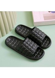 Female Home Slippers Summer Women Thick Platform Slides Women's Sandals Flip Flops Beach Sandal Mule Anti-slip Slippers for Men