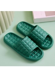 Female Home Slippers Summer Women Thick Platform Slides Women's Sandals Flip Flops Beach Sandal Mule Anti-slip Slippers for Men