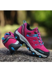 Professional Outdoor Hiking Shoes Trekking Shoes Men Women Resistant Walking Shoes Summer Rock Climbing Shoes