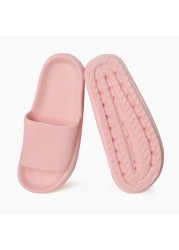 Thick Platform Slippers Cloud Slippers Non-slip EVA Soft Waterproof Women Sandals Silent Damping Bathroom Indoor Shoes For Women