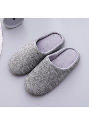 Women Winter Indoor Shoes Slippers Silent Soft-soled Warm Slippers Plus Velvet Non-slip Cotton Slippers Zapatillas De Casa