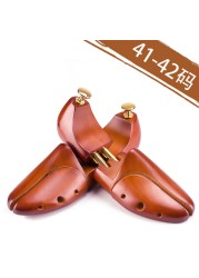 FamtiYaa 2pcs Shoes Lasts Tree Wooden Adjustable Flats Pumps Shaper Rack Expander Mens Womens Brown ensanchador de zapatos