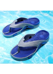 summer men flip flops massage granule men slippers comfortable beach sandals men casual shoes house flip flops bathroom shoes