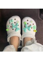 لطيف Crocs السحر الفاخرة مصمم حجر الراين بلينغ اللؤلؤ سلسلة ل Croc حذاء زهرة اكسسوارات هدية ل تسد فتاة