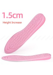 Demin Height Increase Shoe Insoles For Women Comfort EVA Memory Foam Insole Shoes Insert Heel Foot Lift Pad Increase Insoles