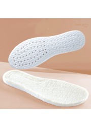 Winter Warm Velvet Insoles Sport Insoles for Shoes Men Women Boost Sweat Absorption Deodorant Comfortable Shoe Pad Insert