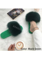 Ladies Slippers Flat Flip Flops Women Shoes Soft Luxury House Platforms Sandals Real Fur Slides Summer Fluffy Fashion Slippers