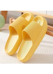 Home Slippers Summer Thick Platform Women Sandals Indoor Bathroom Non-slip Slides EVA Slippers Ladies Mens Shoes Dropshipping