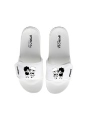 Unisex Anime Soft Bottom PVC Plain Buckle Slippers Babouche Sandals Slides