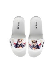 Unisex Anime Soft Bottom PVC Plain Buckle Slippers Babouche Sandals Slides