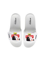 Unisex Anime Soft Bottom PVC Plain Buckle Slippers Babouche Sandals Slides