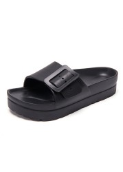 الصيف Birkenstock المرأة منصة النعال 2022 صنادل أرضية المرأة مشبك حذاء كاجوال شاطئ الوجه يتخبط Sandalias Mujer