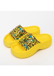 Sexy Lips Print Women Summer Slippers Fashion EVA Thick Platform Beach Sandal Home Slippers Non-slip Flip Flops for Women