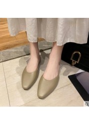 Chaussure فام أحذية امرأة الشرائح شباشب لخارج المنزل السيدات البغال Zapatos دي موهير الصنادل Claquette لوحات Sandalias مولر