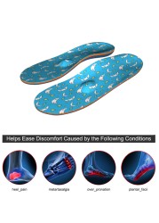 Plantar Fasciitis Feet Insoles Orthotic Shoe Inserts High Arch Support Metatarsalgia Flat Feet Orthotic Sole Shoes Women