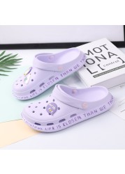 2021 new women sandals garden clogs for female eva slippers wild nurse hospital work sandals medical beauty salon lab