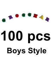 50-200pcs Boys Shoe Charms for Crocs Classic Cartoon Dinosaur Football Car Shoe Accessories Decorations Crocodile Charms Kids Gifts