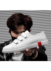 Men's casual leather shoes, classic lace-up shoes, comfortable walking shoes, flat, breathable, fashionable