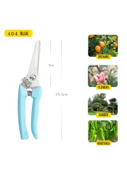 Durable Garden Pruning Shears Fruit Collection Shear Fruit Branch Shears Orchard Hand Tools Bonsai Sharp Shears Gardening Shears