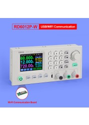 RD RD6012P RD6012PW USB WIFI 5 Digits DC to DC Voltage Step Down Power Supply Adjustable Potential Converter Voltmeter 60V 12A