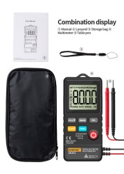 ANENG 8000 Digital Multimeter AN302 Rms multímetro transistor tester professional digital multimeter metro meter