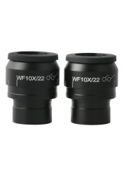 2pcs WF10X WF15X WF20X WF25X WF30X Wide Field Eyepiece for Trinocular Microscope Stereo Microscope 30mm Interface Installation